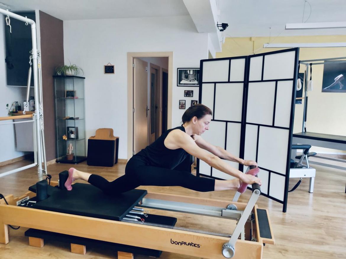Pilates classes in groups or tested with Reformer
